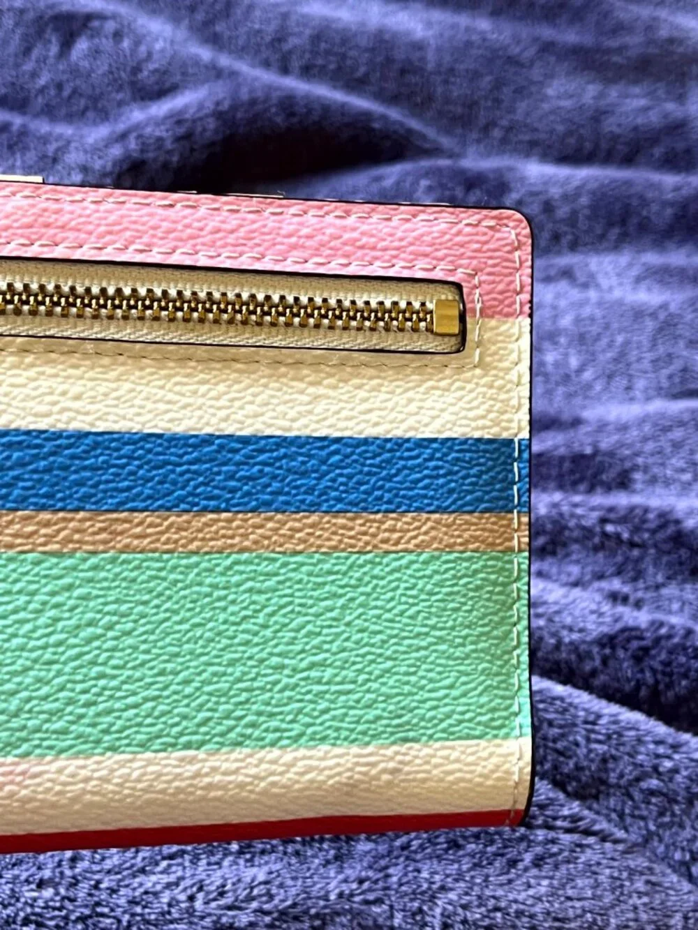 kate spade Large Slim Color Block Bifold Wallet